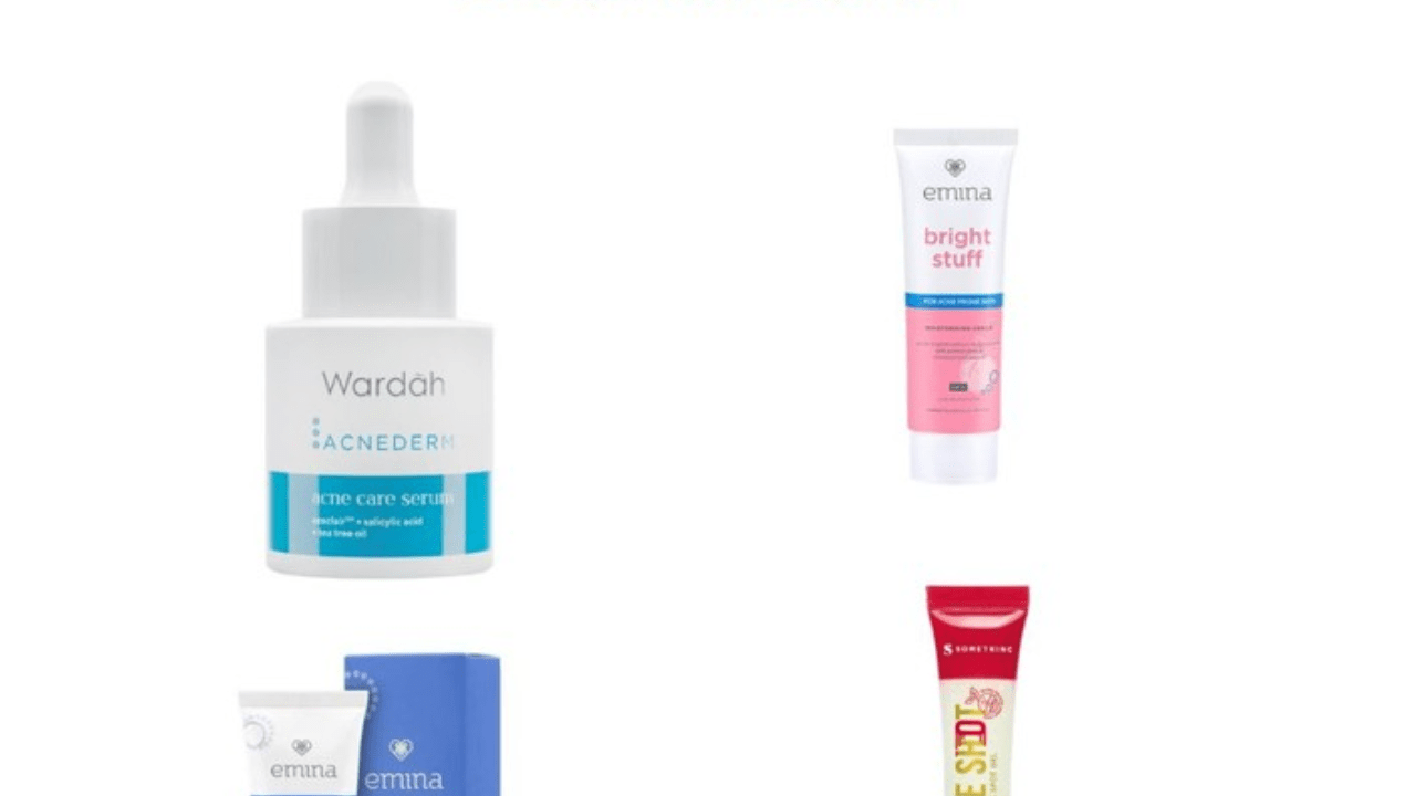 Skincare BPOM untuk kulit berjerawat