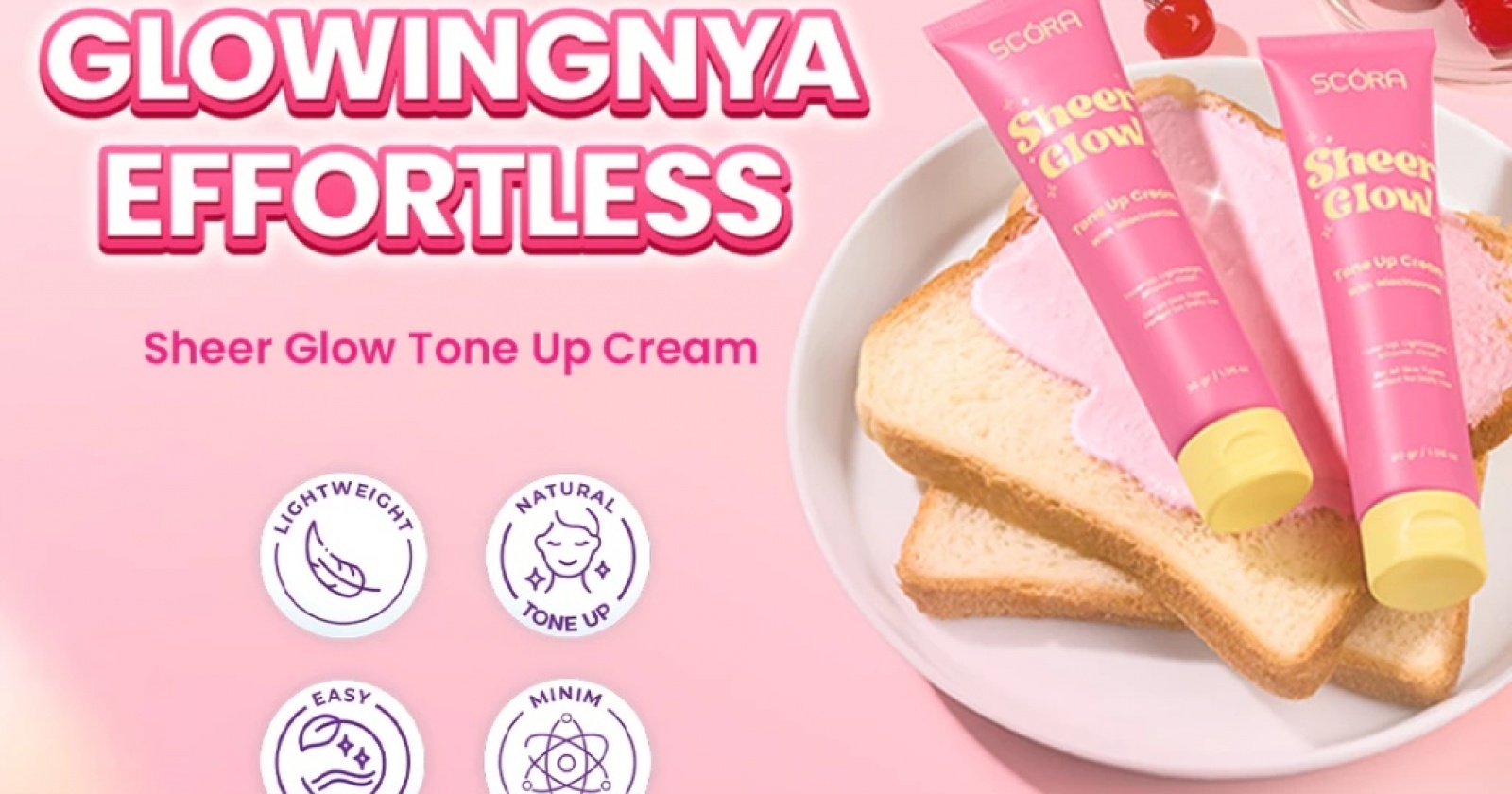 Ilustrasi scora tone up untuk artikel Scora Tone Up: Cream Kuning vs Pink, Pilih Mana?